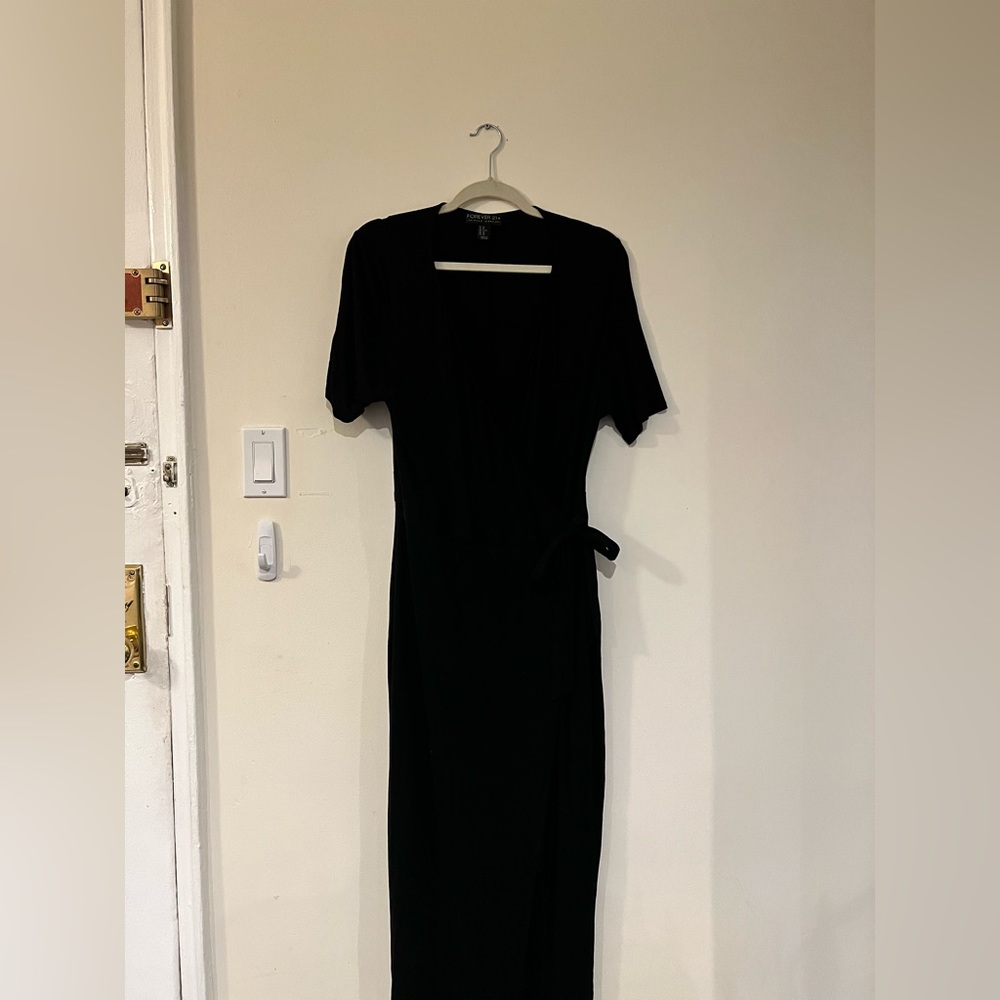 High-low Black Plus Size Forever21 dress